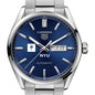 NYU Men's TAG Heuer Carrera with Blue Dial & Day-Date Window Shot #1