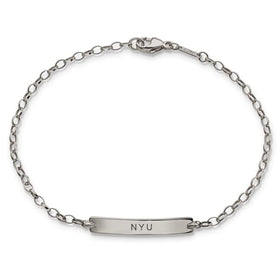 NYU Monica Rich Kosann Petite Poesy Bracelet in Silver Shot #1