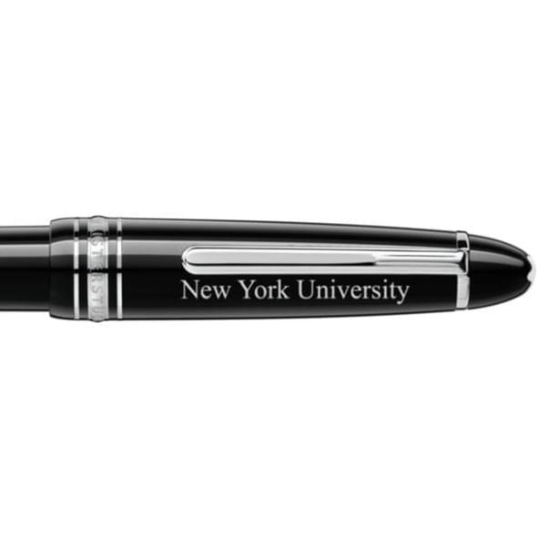 NYU Montblanc Meisterstück LeGrand Ballpoint Pen in Platinum Shot #2