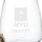 NYU Stemless Wine Glasses - Set of 4 Shot #3