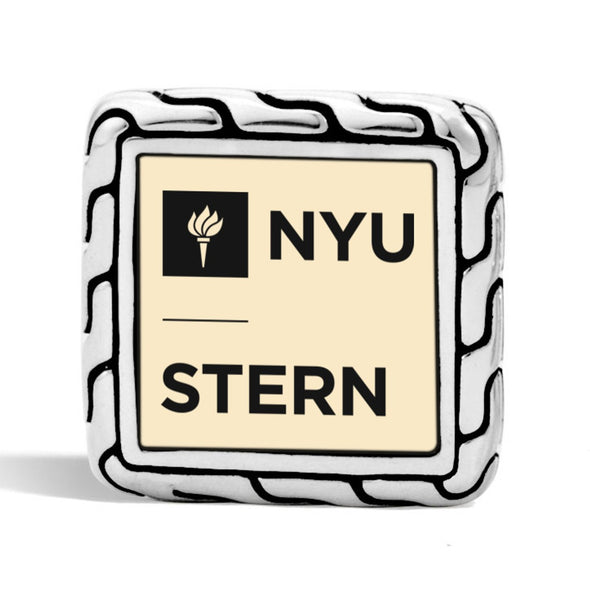 NYU Stern Cufflinks by John Hardy with 18K Gold Shot #3