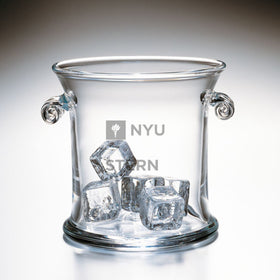 NYU Stern Glass Ice Bucket by Simon Pearce Shot #1