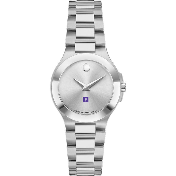 NYU Women&#39;s Movado Collection Stainless Steel Watch with Silver Dial Shot #2