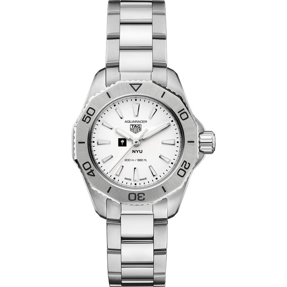 NYU Women&#39;s TAG Heuer Steel Aquaracer with Silver Dial Shot #2