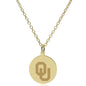Oklahoma 18K Gold Pendant & Chain Shot #2
