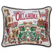 Oklahoma Embroidered Pillow