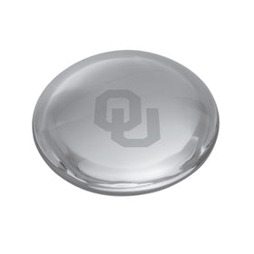 Oklahoma Glass Dome Paperweight by Simon Pearce Shot #1