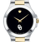 Oklahoma Men's Movado Collection Two-Tone Watch with Black Dial Shot #1