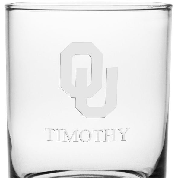 Oklahoma Tumbler Glasses - Set of 2 Made in USA Shot #3