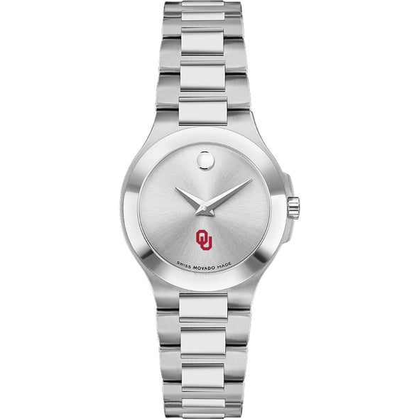 Oklahoma Women&#39;s Movado Collection Stainless Steel Watch with Silver Dial Shot #2