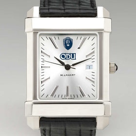 Old Dominion Men&#39;s Collegiate Watch with Leather Strap Shot #1