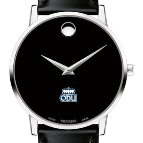 Old Dominion Men&#39;s Movado Museum with Leather Strap Shot #1