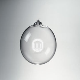 Ole Miss Glass Ornament by Simon Pearce Shot #1