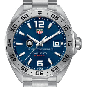 Ole Miss Men&#39;s TAG Heuer Formula 1 with Blue Dial Shot #1