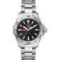 Ole Miss Men's TAG Heuer Steel Aquaracer with Black Dial Shot #2