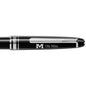 Ole Miss Montblanc Meisterstück Classique Ballpoint Pen in Platinum Shot #2