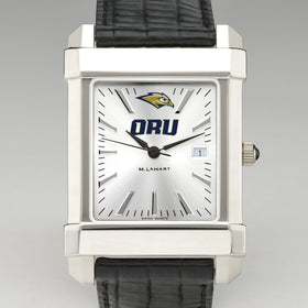 Oral Roberts Men&#39;s Collegiate Watch with Leather Strap Shot #1