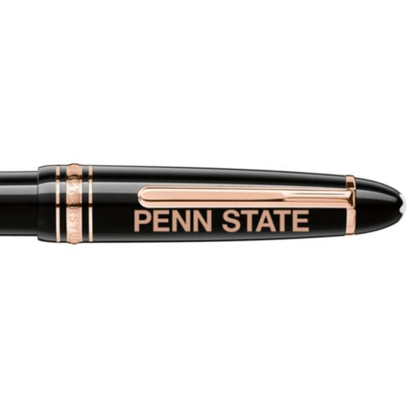 Penn State Montblanc Meisterstück LeGrand Ballpoint Pen in Red Gold Shot #2