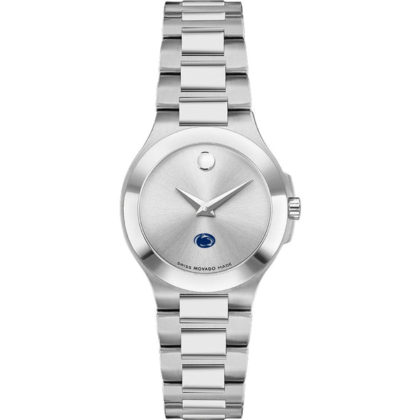 Penn State Women&#39;s Movado Collection Stainless Steel Watch with Silver Dial Shot #2