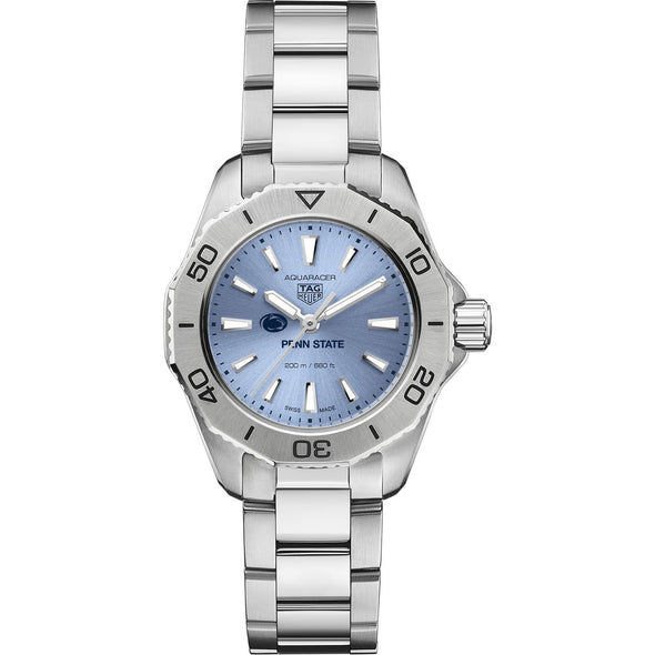 Penn State Women&#39;s TAG Heuer Steel Aquaracer with Blue Sunray Dial Shot #2