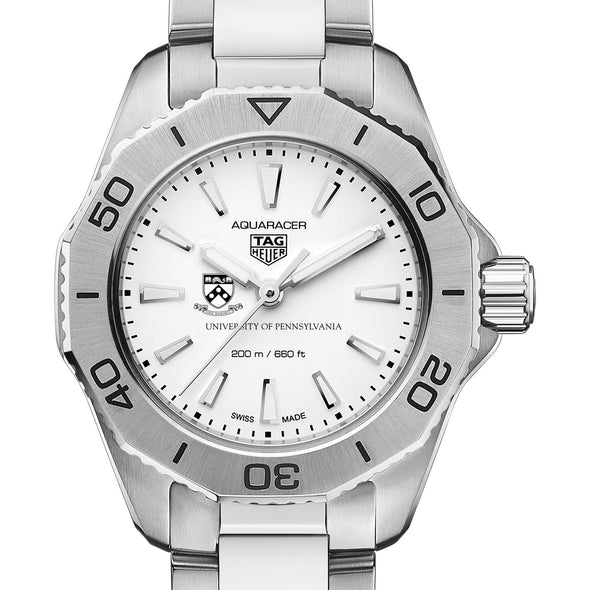 Penn Women&#39;s TAG Heuer Steel Aquaracer with Silver Dial Shot #1
