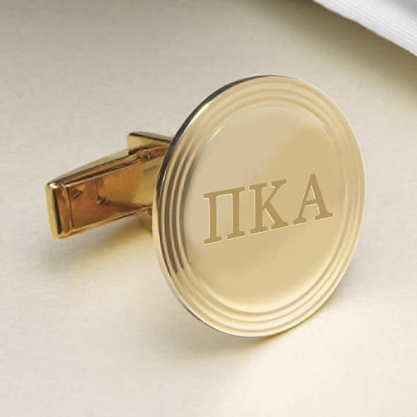 Pi Kappa Alpha 14K Gold Cufflinks Shot #2