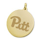 Pitt 14K Gold Charm Shot #1
