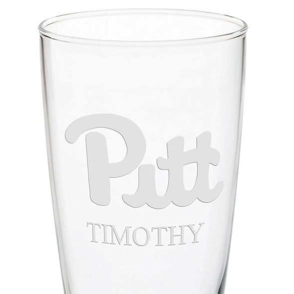 Pitt 20oz Pilsner Glasses - Set of 2 Shot #3