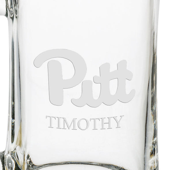 Pitt 25 oz Beer Mug Shot #3