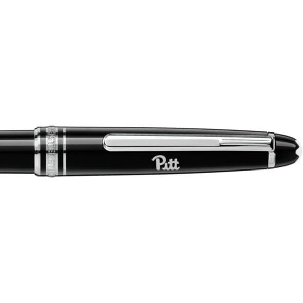 Pitt Montblanc Meisterstück Classique Ballpoint Pen in Platinum Shot #2
