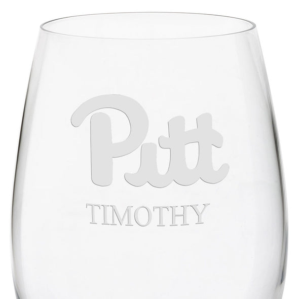 Pitt Red Wine Glasses - Set of 2 Shot #3