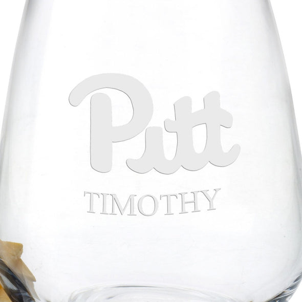 Pitt Stemless Wine Glasses - Set of 2 Shot #3