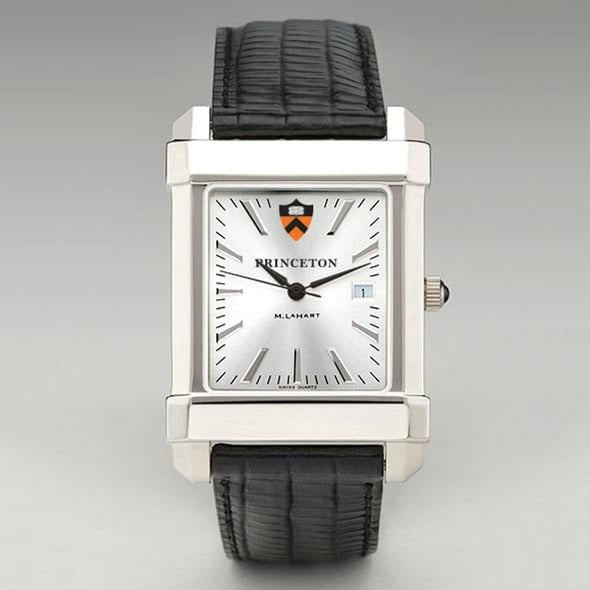 Princeton Men&#39;s Collegiate Watch with Leather Strap Shot #2