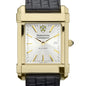 Princeton Men's Gold Watch with 2-Tone Dial & Leather Strap at M.LaHart & Co. Shot #1