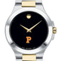 Princeton Men's Movado Collection Two-Tone Watch with Black Dial Shot #1