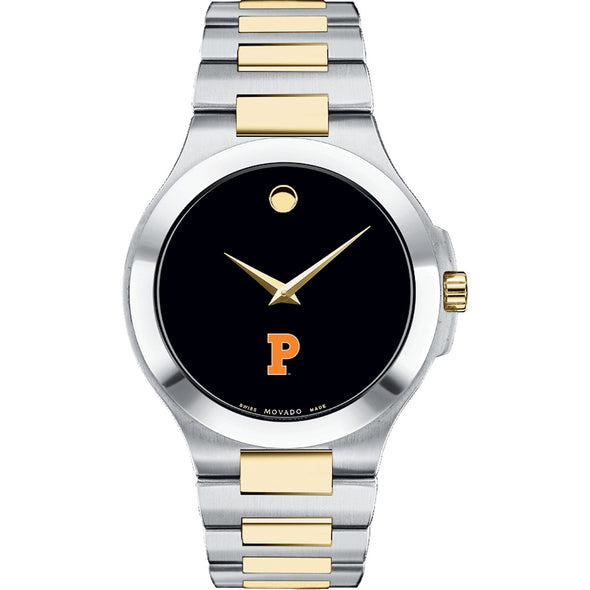 Princeton Men&#39;s Movado Collection Two-Tone Watch with Black Dial Shot #2