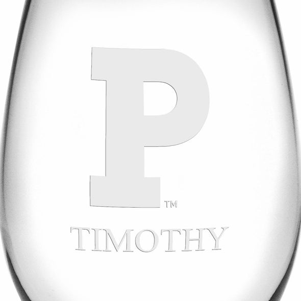 Princeton Stemless Wine Glasses Made in the USA - Set of 2 Shot #3