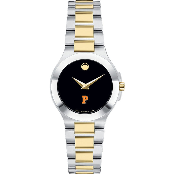 Princeton Women&#39;s Movado Collection Two-Tone Watch with Black Dial Shot #2