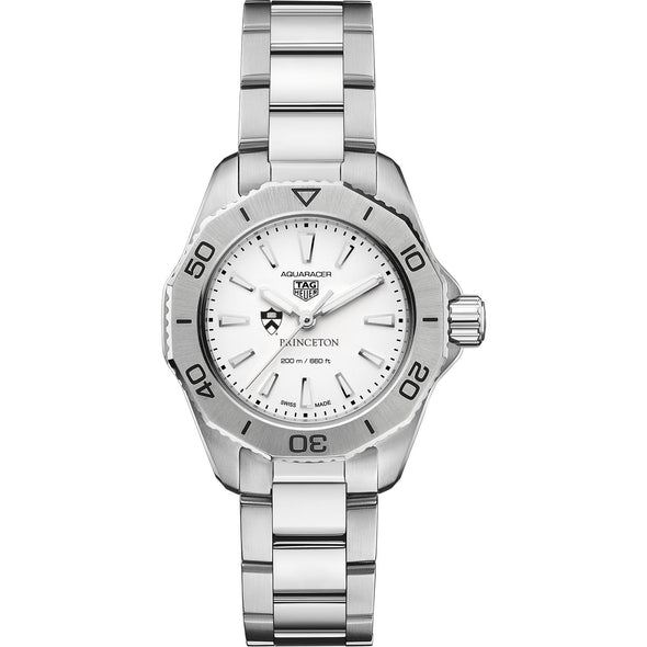 Princeton Women&#39;s TAG Heuer Steel Aquaracer with Silver Dial Shot #2