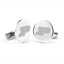Purdue University Cufflinks in Sterling Silver Shot #1