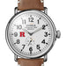 Rutgers Shinola Watch, The Runwell 47 mm White Dial