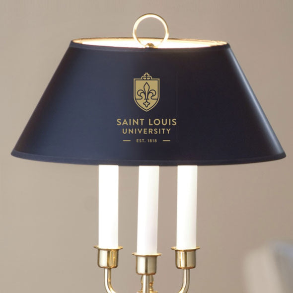 Saint Louis University Lamp in Brass &amp; Marble Shot #2