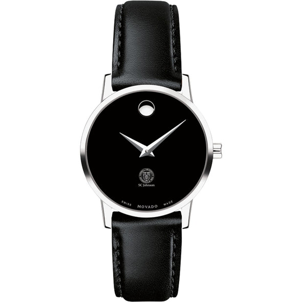 SC Johnson College Women&#39;s Movado Museum with Leather Strap Shot #2