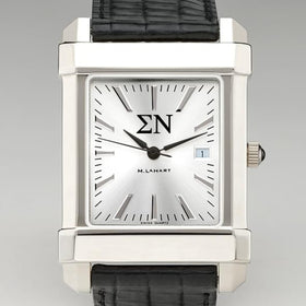 Sigma Nu Men&#39;s Collegiate Watch with Leather Strap Shot #1