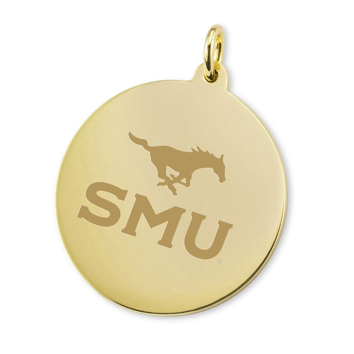 SMU Mustangs Paper Clip Charm Collector Necklace main image 0