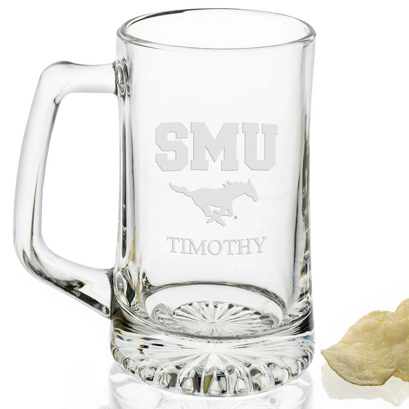 SMU 25 oz Beer Mug Shot #2