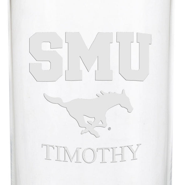 SMU Iced Beverage Glasses - Set of 4 Shot #3