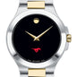 SMU Men's Movado Collection Two-Tone Watch with Black Dial Shot #1