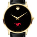 SMU Men's Movado Gold Museum Classic Leather