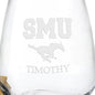 SMU Stemless Wine Glasses - Set of 2 Shot #3